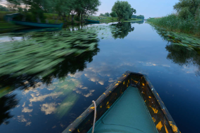This is how a work day in Danube Delta rewilding area often looks like.
