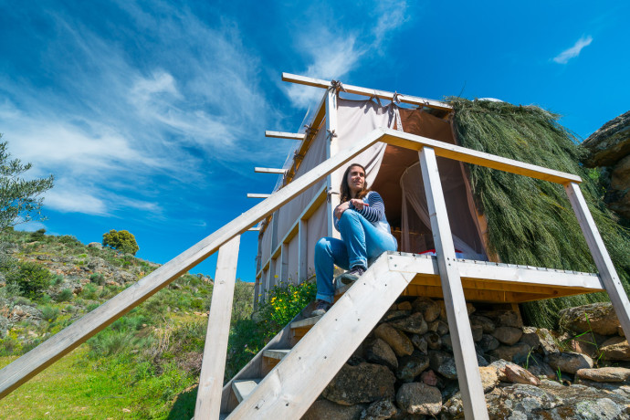 Sara Noro is owner of Faia Brava Star Camp, one of the cluster of Western Iberian businesses supported by loans from Rewilding Europe Capital.