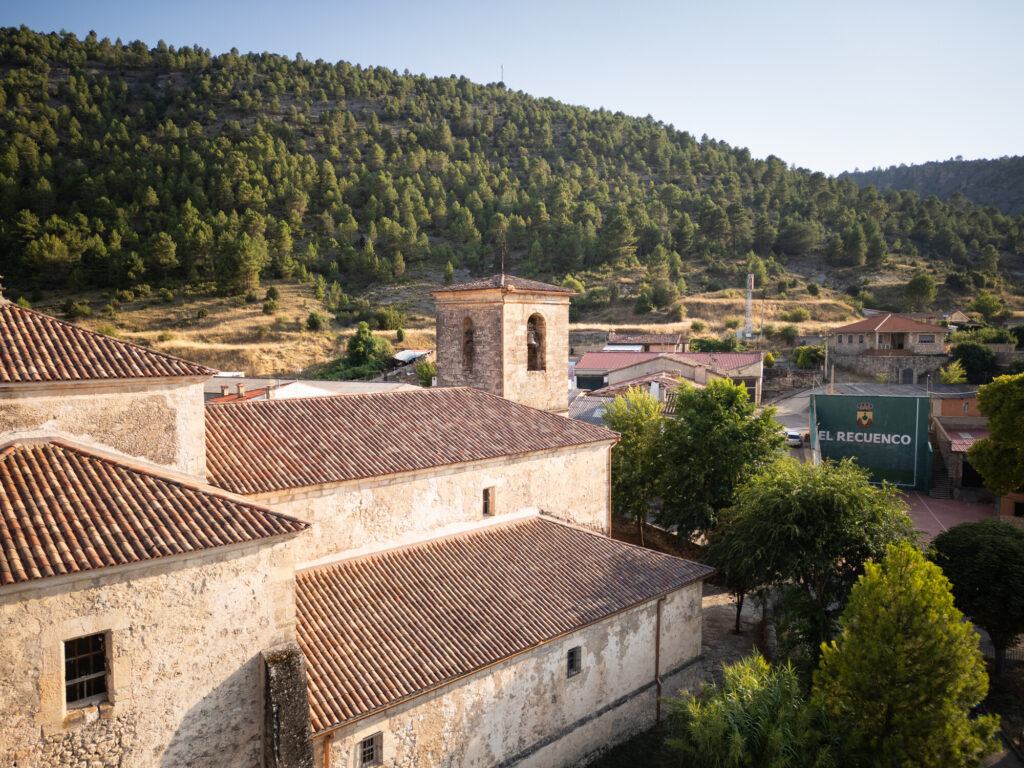 El Recuenco, a small village in the Iberian Highlands rewilding landscape, Spain.